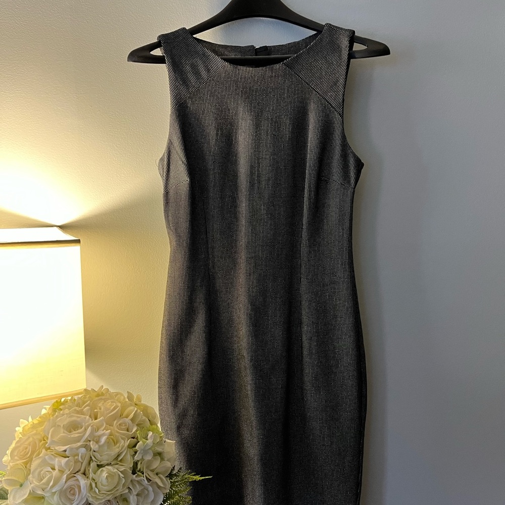 Little black and white dress